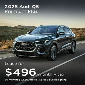 front facing 2025 Audi Q5 parked